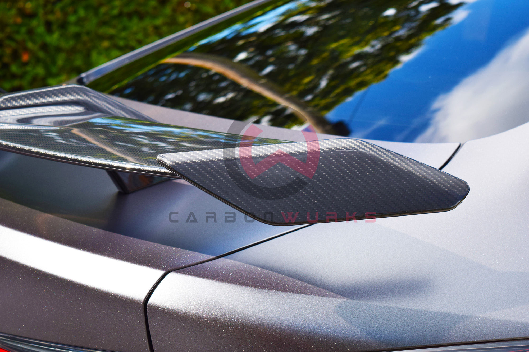 BMW M3 M4 G80 G82 M-Performance Style Flow Through Wing Spoiler
