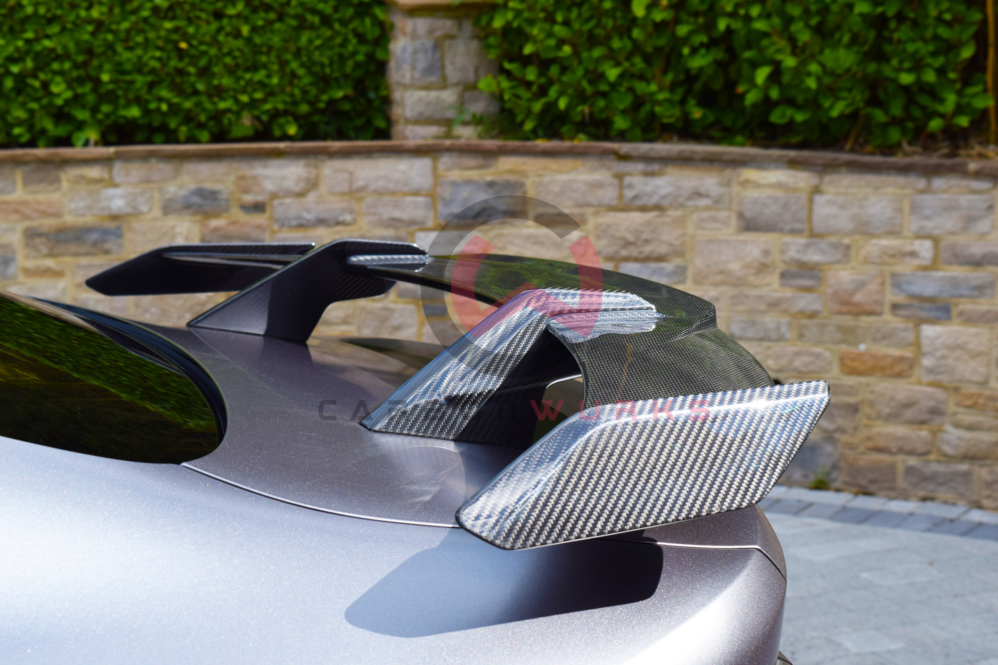 BMW M3 M4 G80 G82 M-Performance Style Flow Through Wing Spoiler