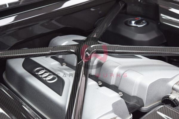 Audi R8 Gen 2 Facelift Carbon Fibre Cross X Brace