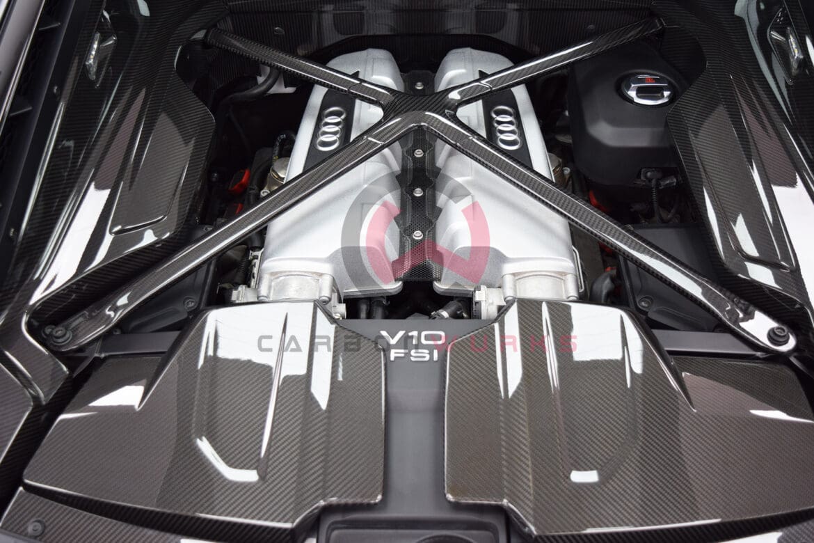 Audi R8 Carbon Fibre Engine X-Brace