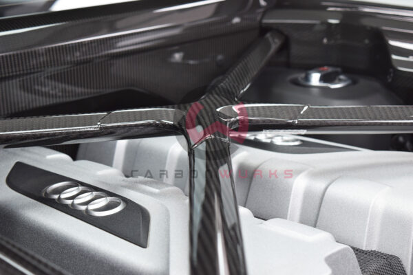 Audi R8 Gen 2 Facelift Carbon Fibre Cross X Brace