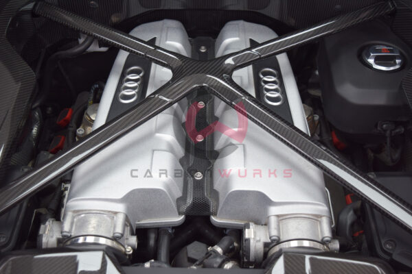 Audi R8 Gen 2 Facelift Carbon Fibre Cross X Brace