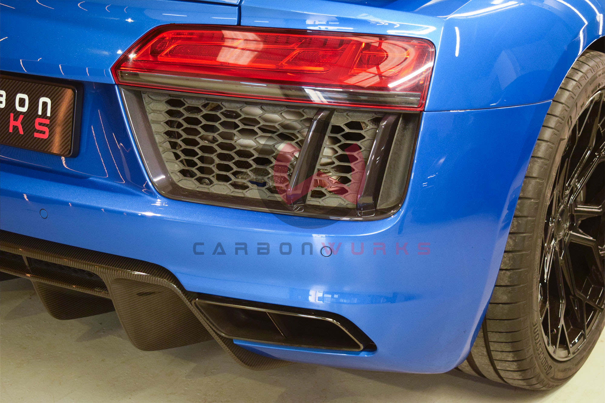Audi R8 Gen 2 4S Remus Exhaust System Carbonwurks Poole Bournemouth Dorset