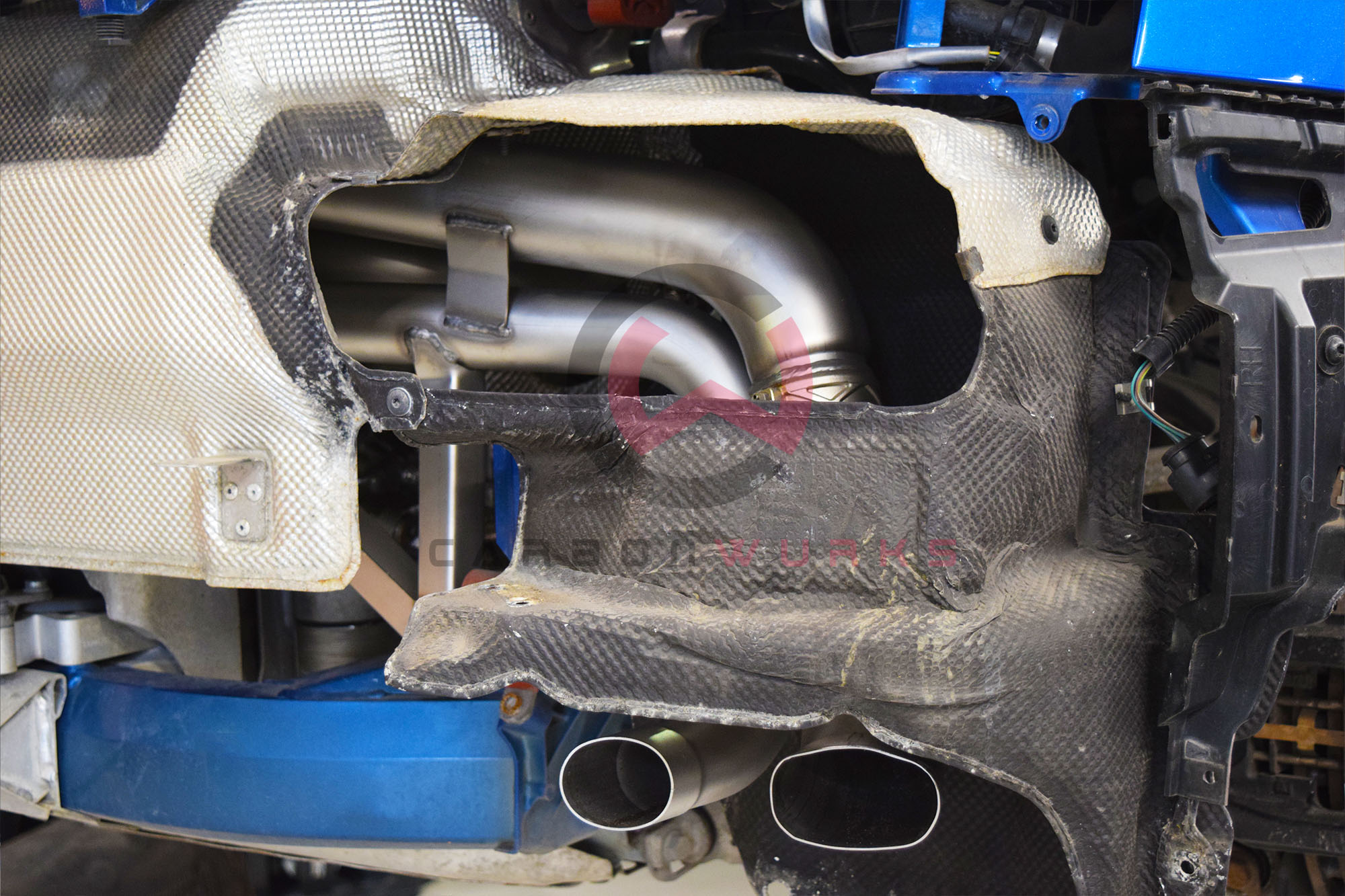 Audi R8 Gen 2 4S Remus Exhaust System Carbonwurks Poole Bournemouth Dorset