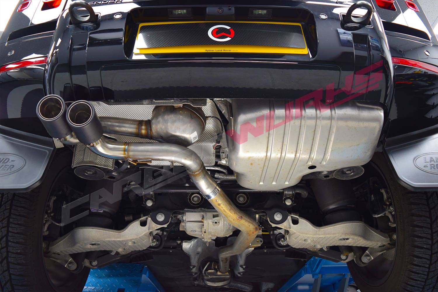 Quicksilver Land Rover Defender D300 Exhaust Upgrade
