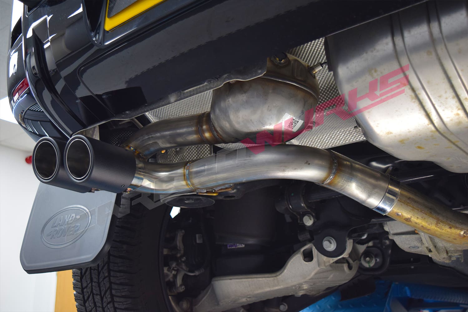 Quicksilver Land Rover Defender D300 Exhaust Upgrade