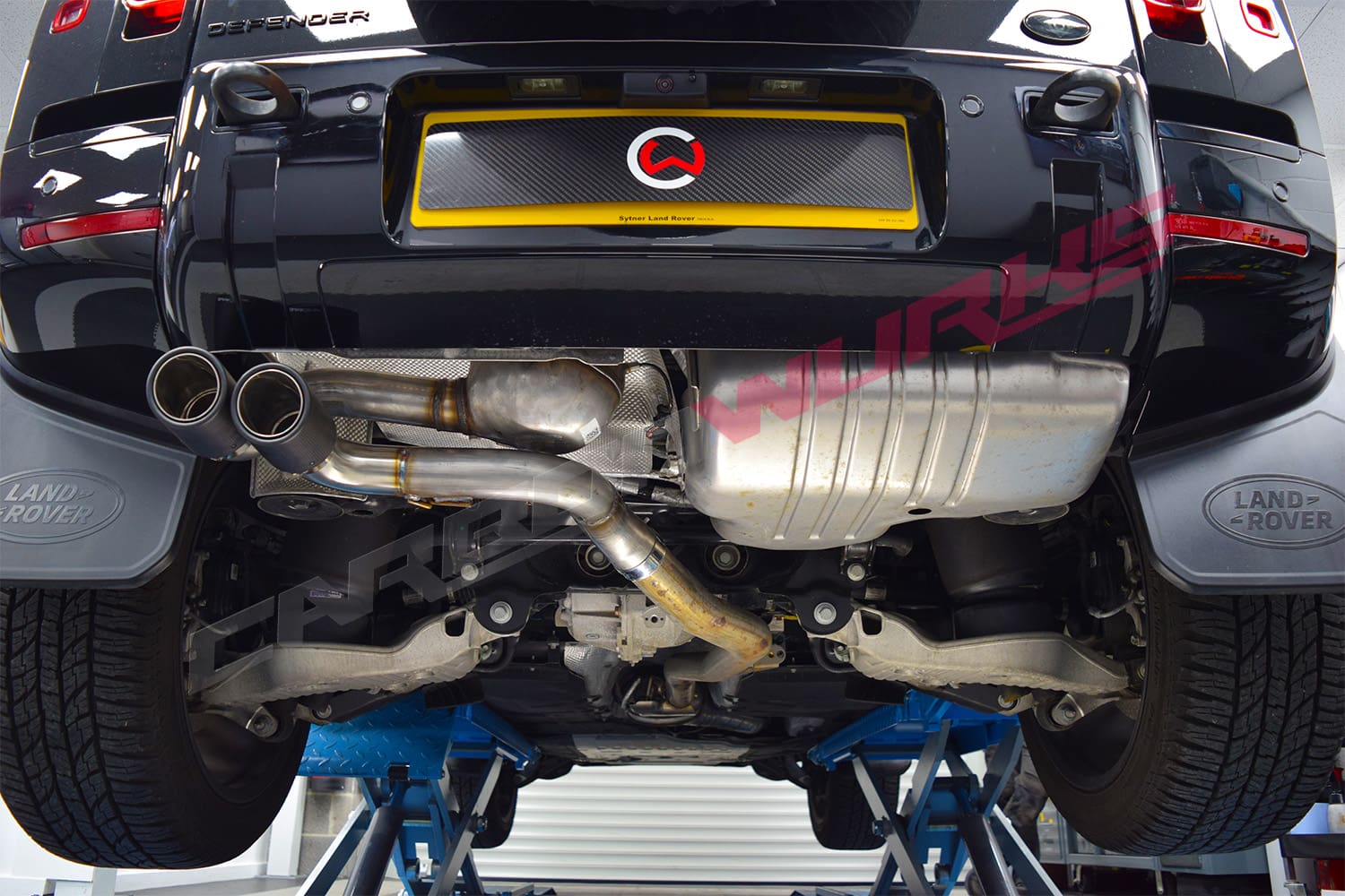 Quicksilver Land Rover Defender D300 Exhaust Upgrade