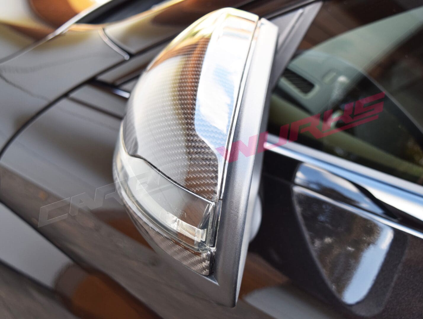Mercedes Benz C,E,S,GLC Class Carbon Fibre Mirrors - Right Hand Drive 12