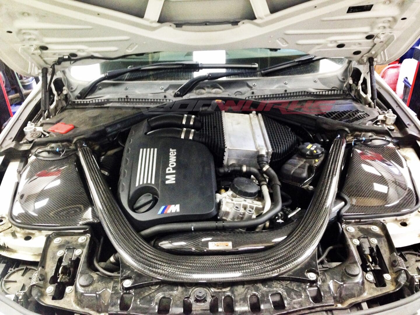 BMW M3 M4 F8X Arma Speed Carbon Fibre Intake 3