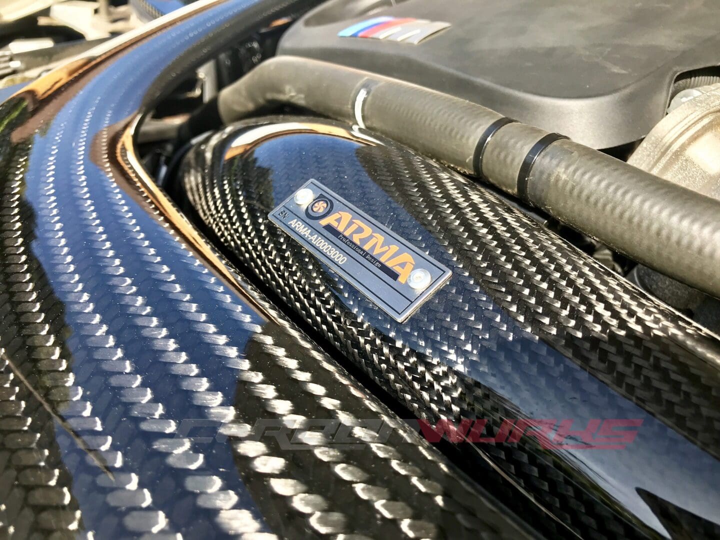 BMW M3 M4 F8X Arma Speed Carbon Fibre Intake 2