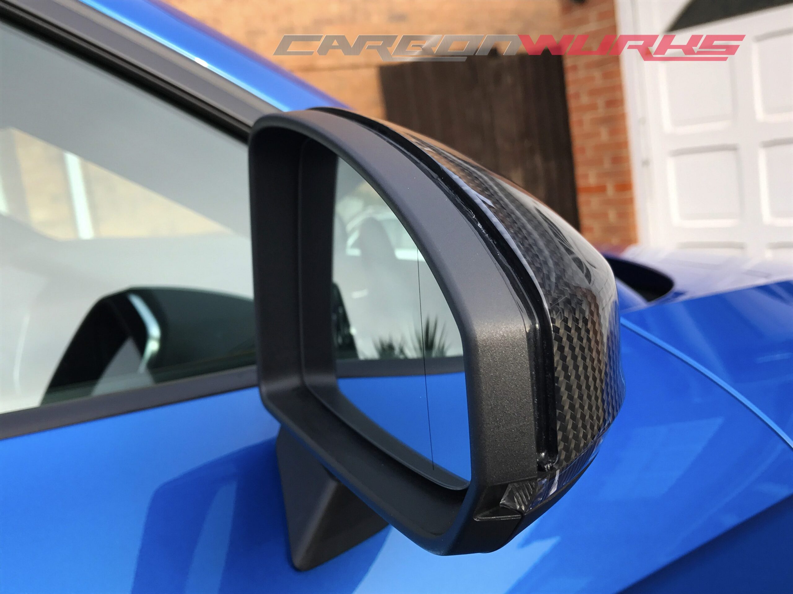 Audi TT/R8 Gloss Carbon Fibre Mirrors - Without Lane Assist 5