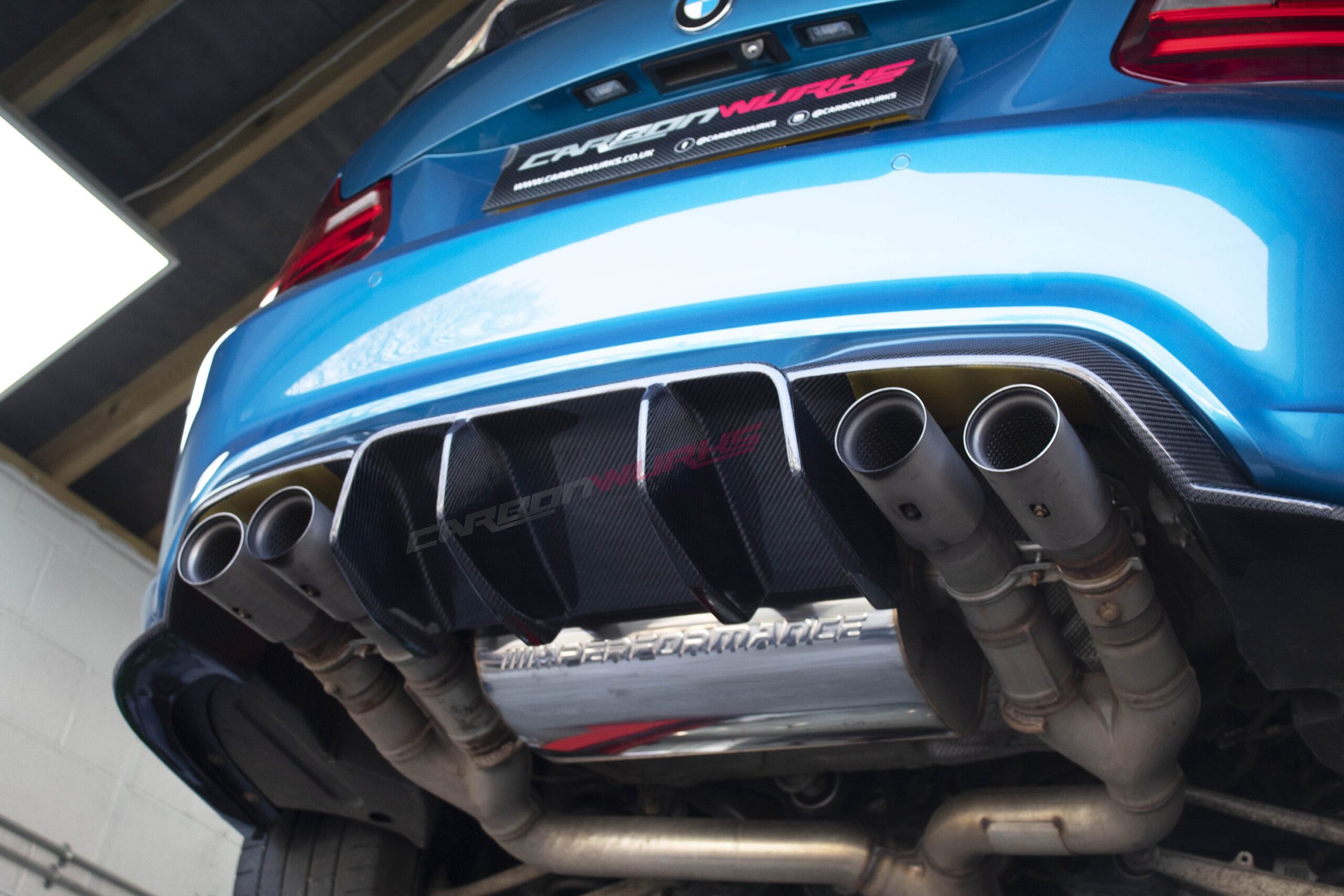 BMW M2 DTM rear diffuser 12