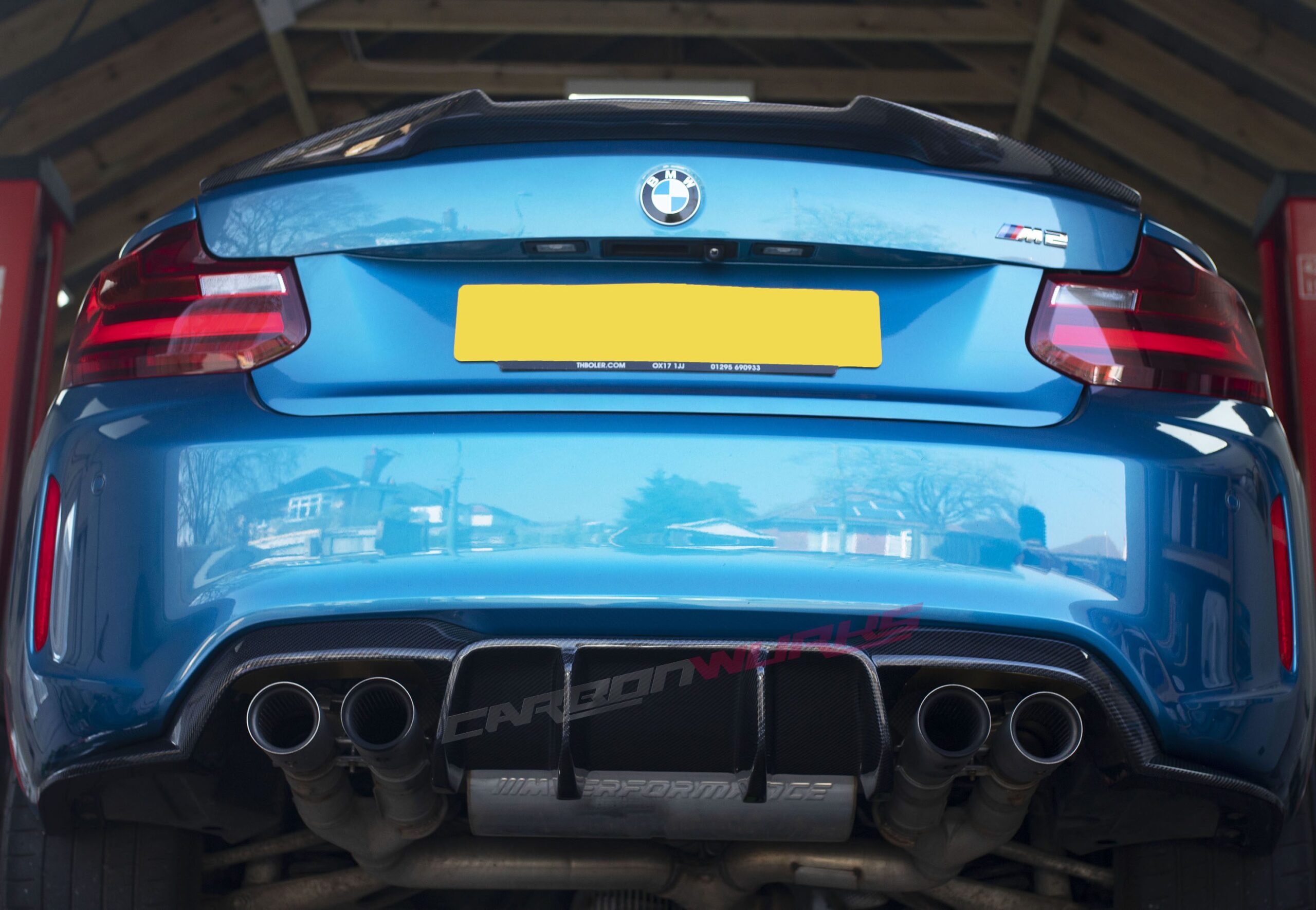 BMW M2 DTM rear diffuser 14