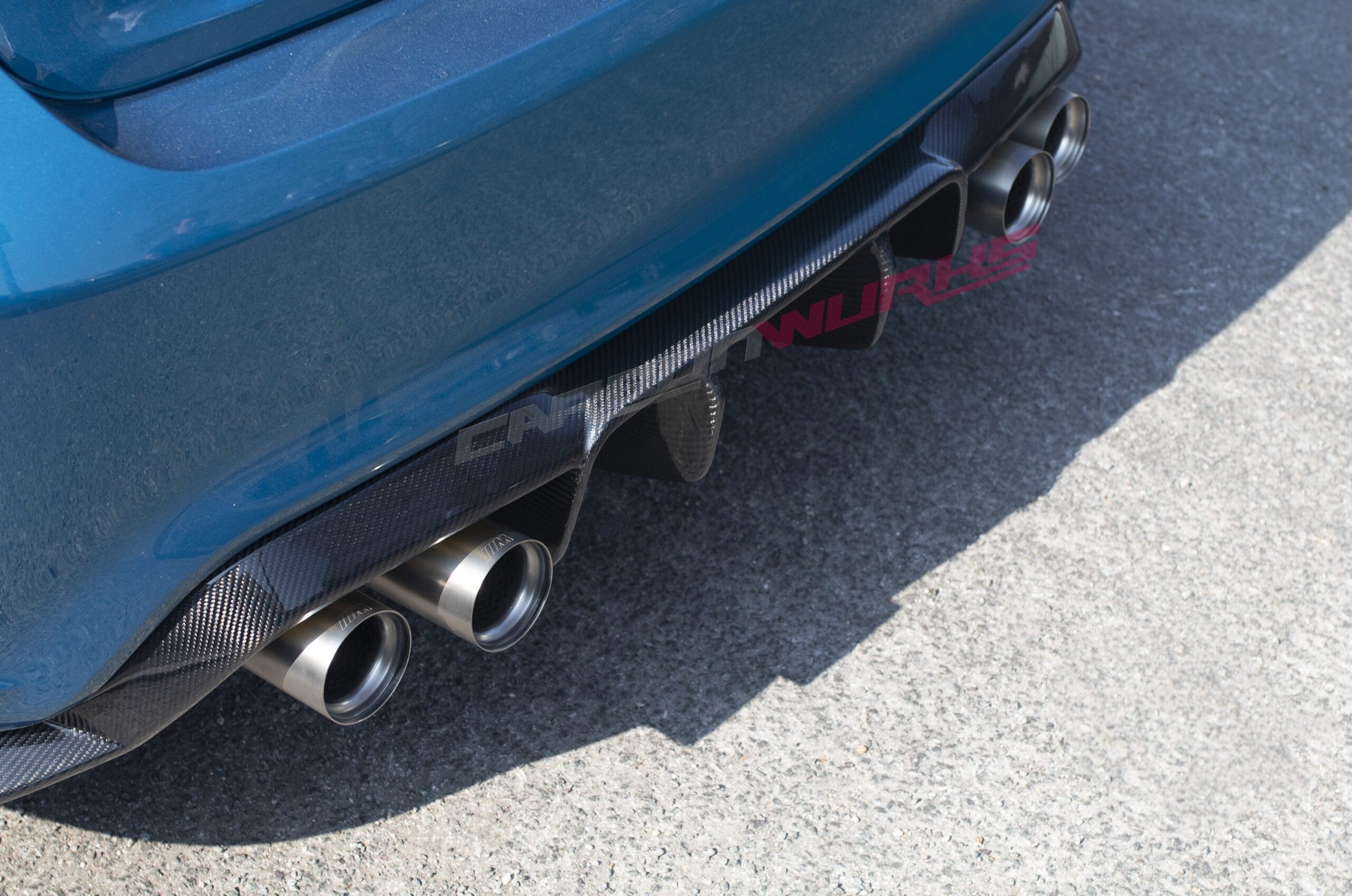 BMW M2 rear diffuser 03