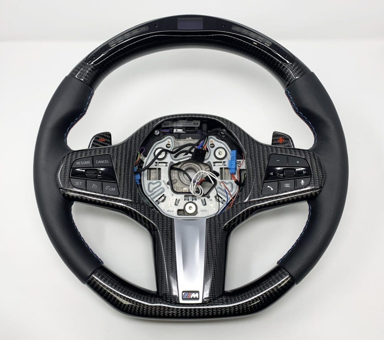 BMW G Series Carbon Fibre LED Steering Wheel