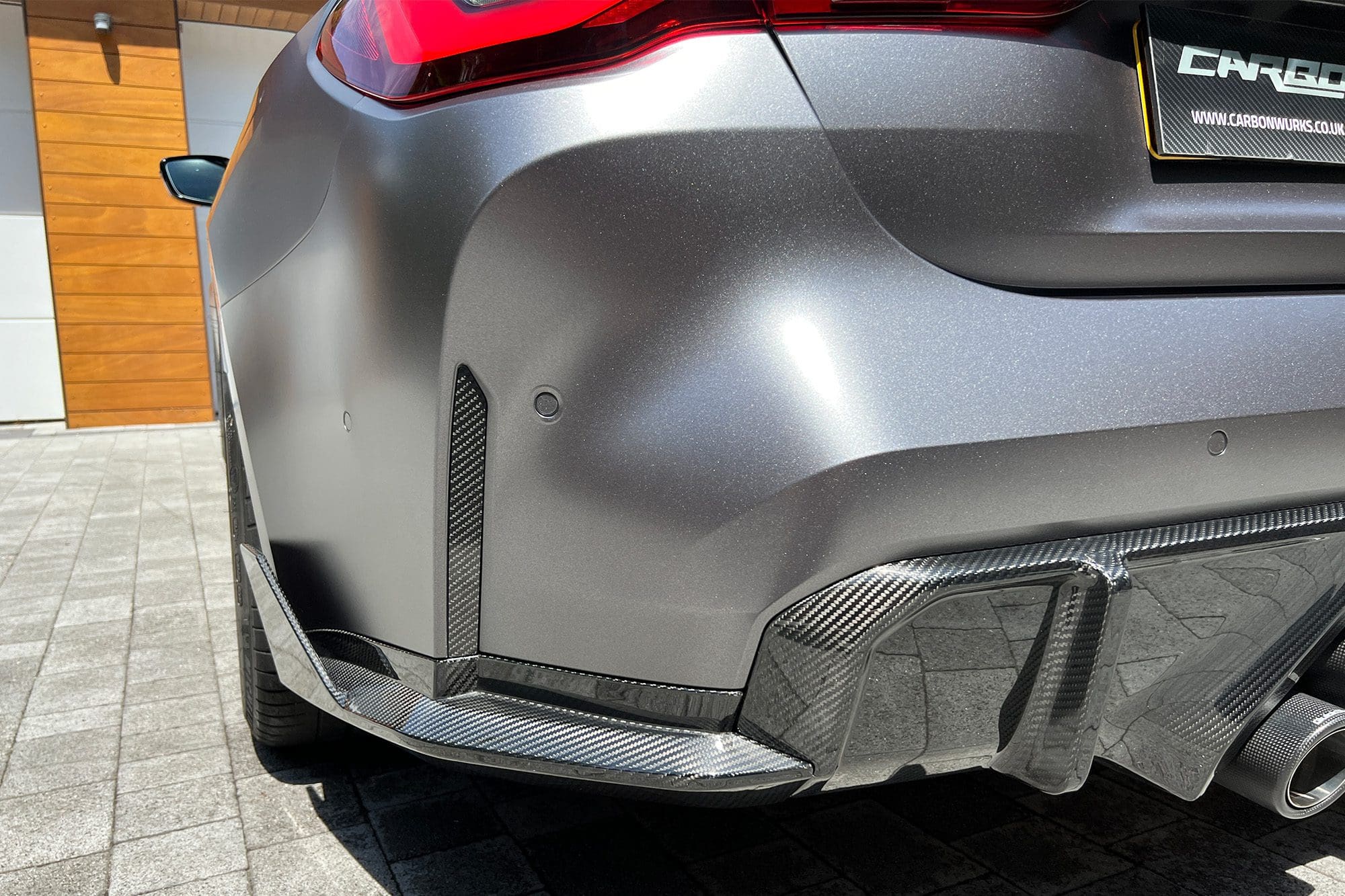 BMW M3 (G80 / G81) M4 (G82 & G83) Carbon Fibre Rear Reflector Covers