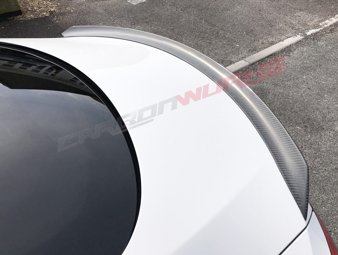 C Class W205 Coupe Rear Spoiler04