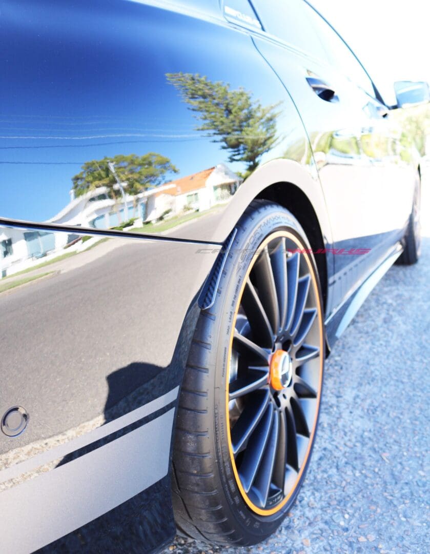 CLA Class Carbon Fibre Rear Splash Guards 5