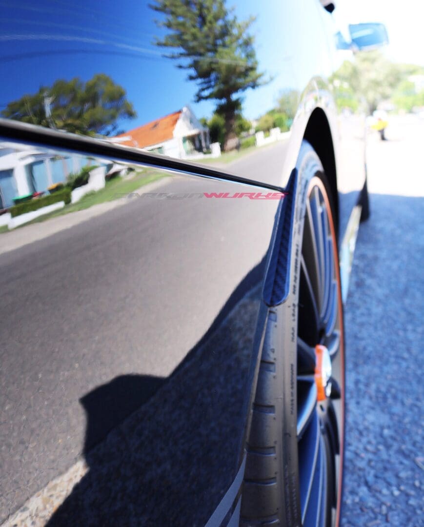 CLA Class Carbon Fibre Rear Splash Guards 4