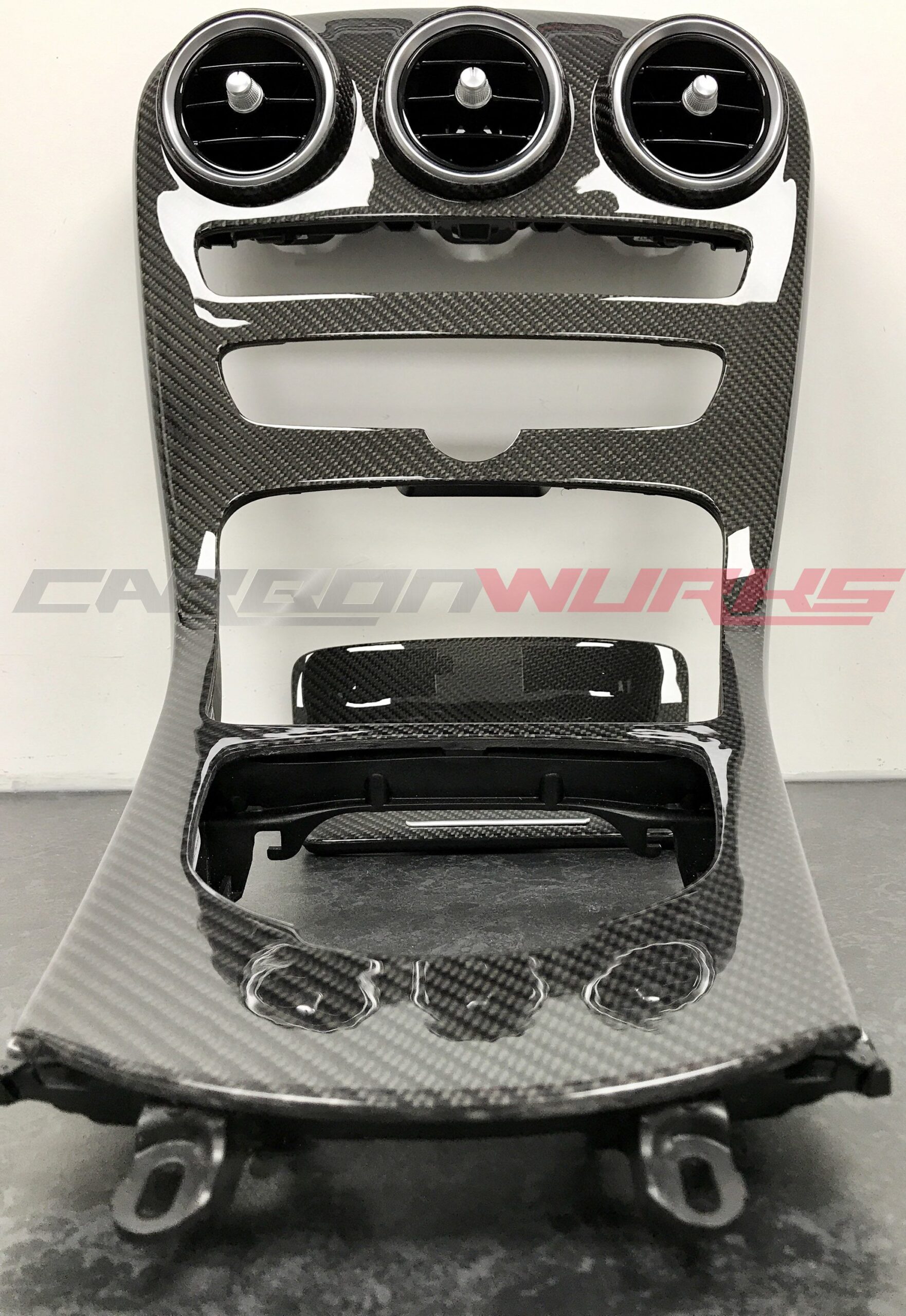 C63/C Class Carbon Fibre Dashboard Air Vents 6