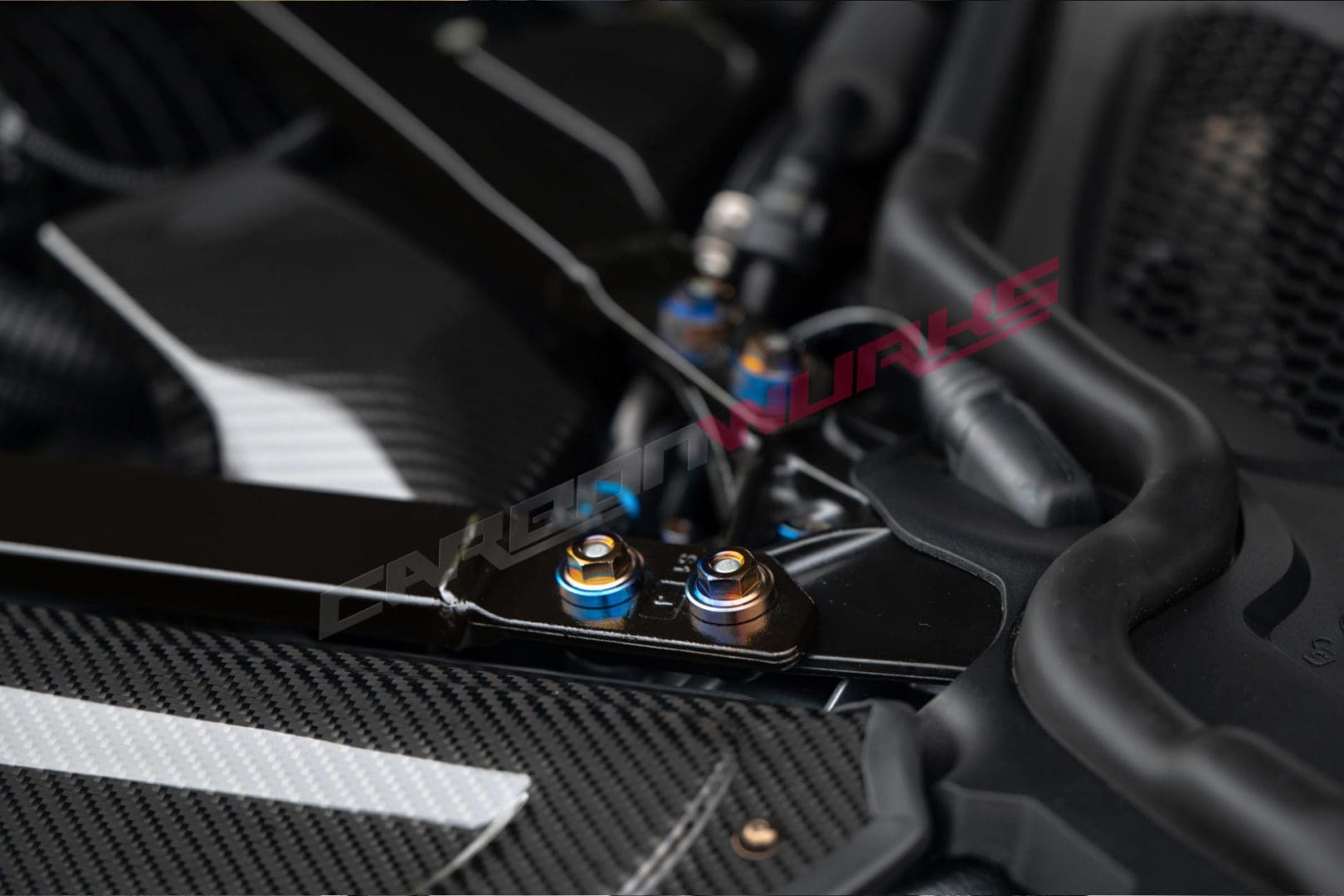 DownstarInc_BMW_G8X_Titanium_Billet_Engine_Bay_Kit-3