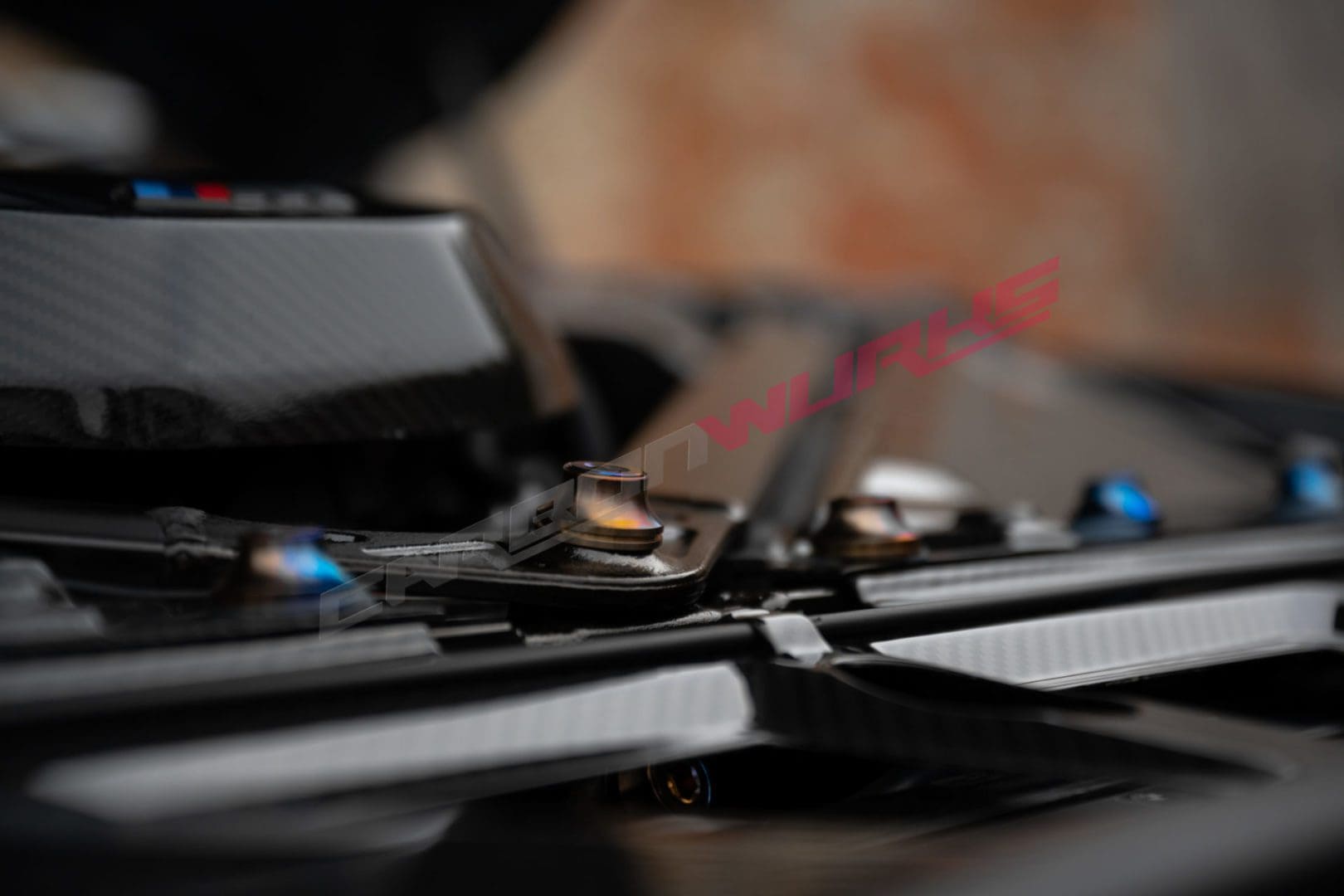 DownstarInc_BMW_G8X_Titanium_Billet_Engine_Bay_Kit-6
