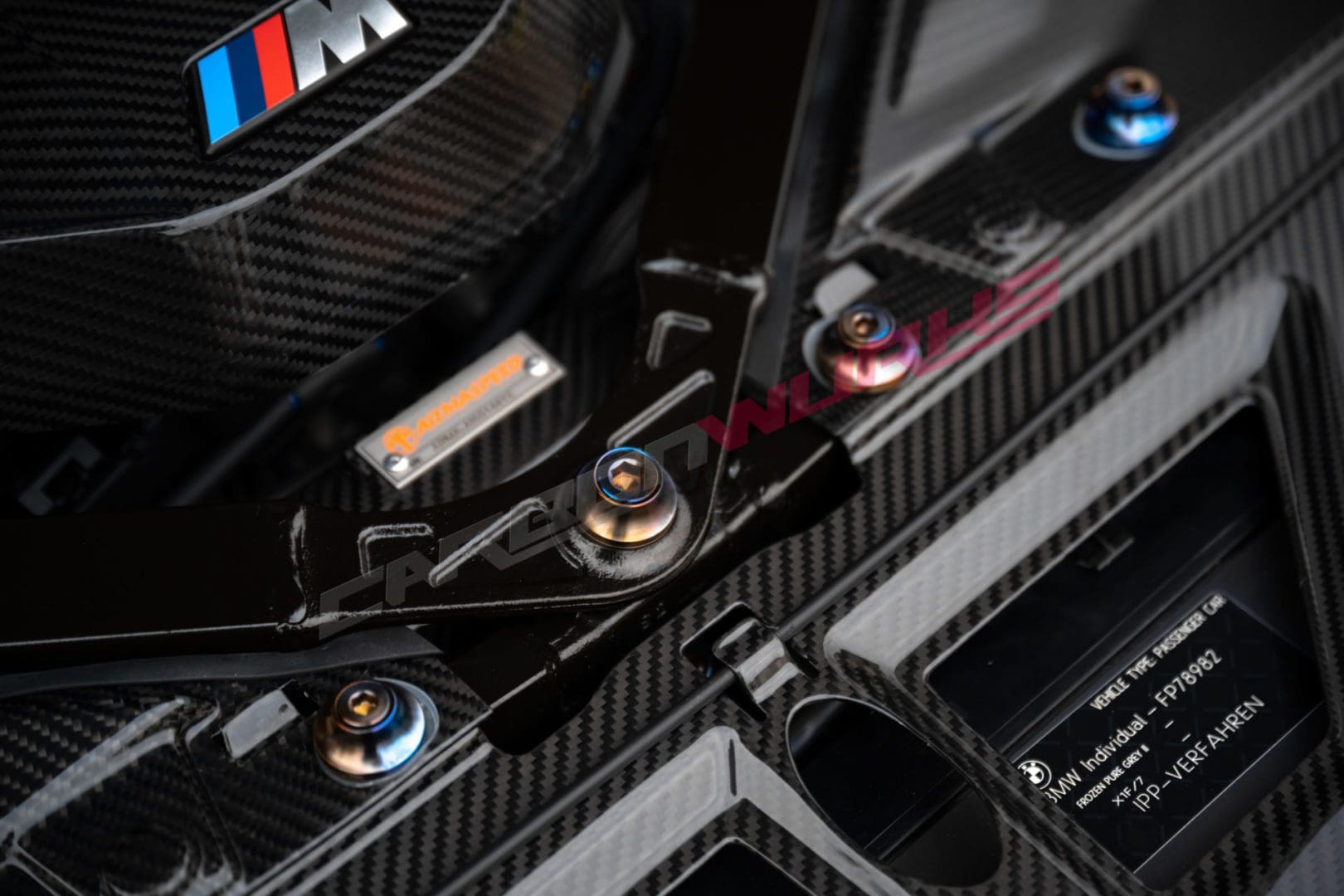 DownstarInc_BMW_G8X_Titanium_Billet_Engine_Bay_Kit-7