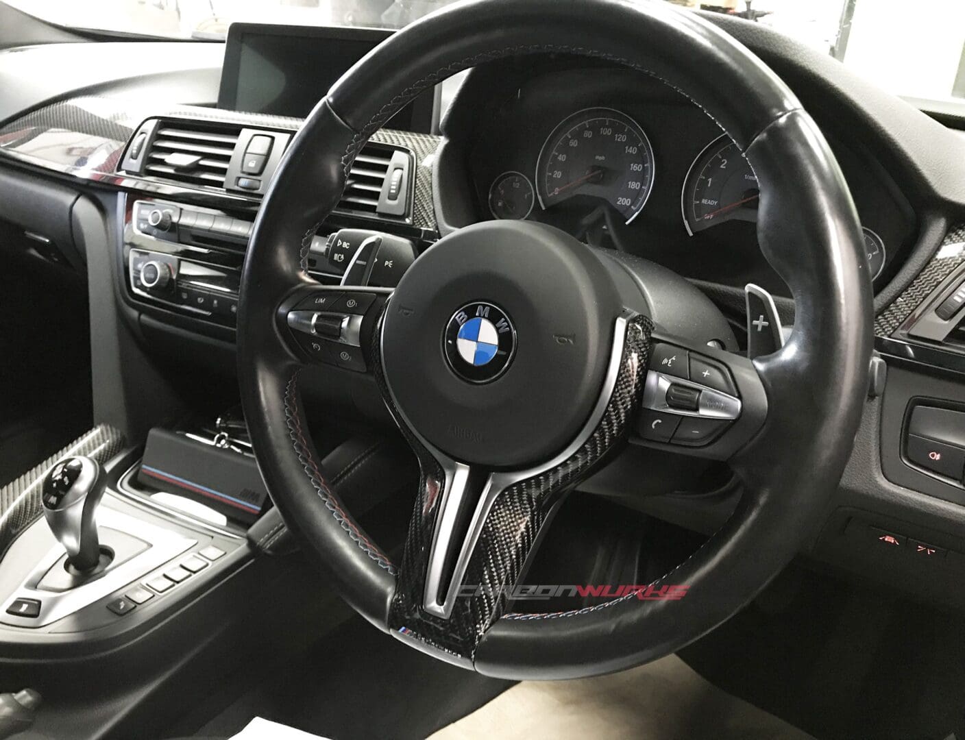 BMW M Performance Carbon Fibre Wheel Trim 10