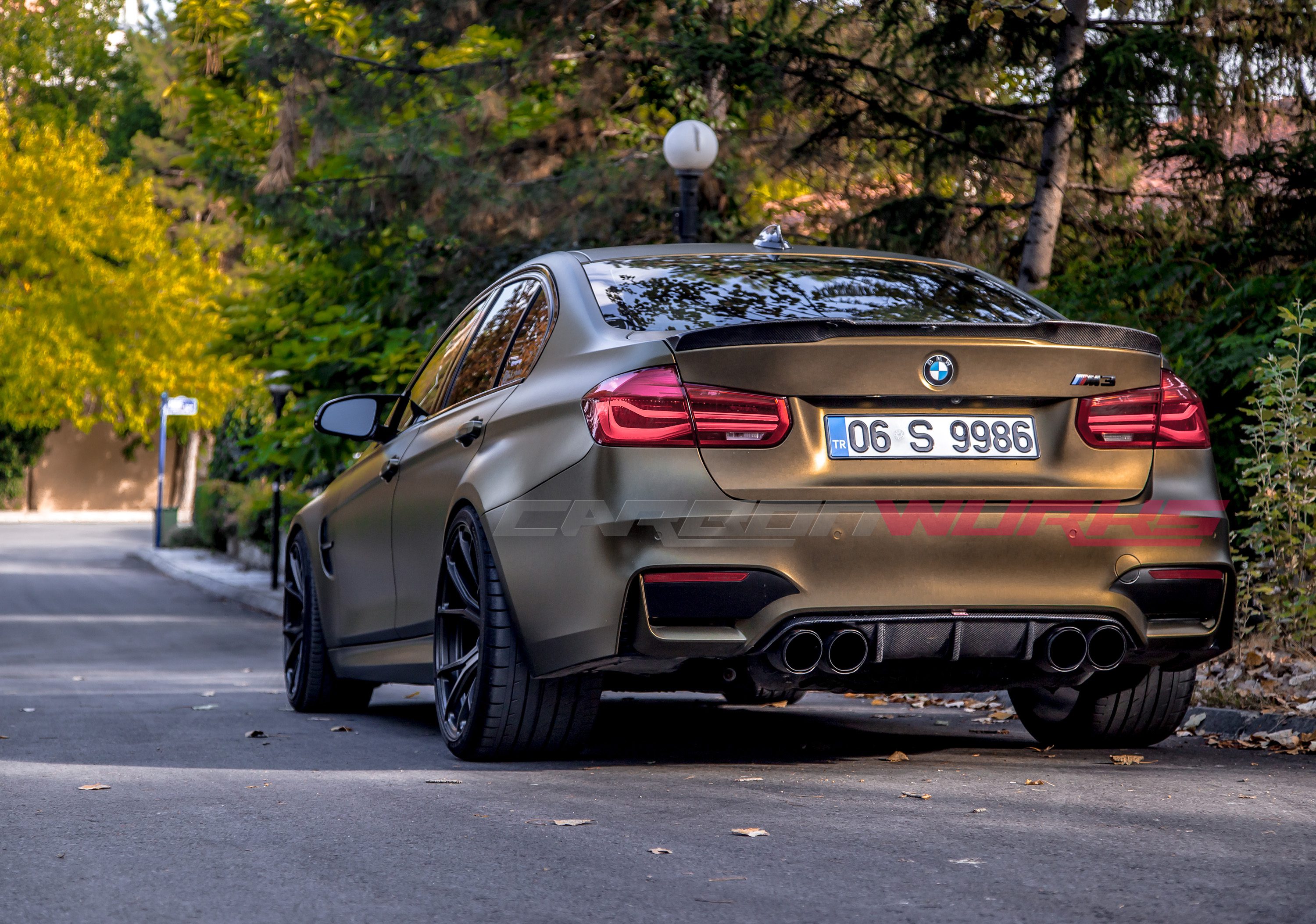 BMW M3 Carbon Fibre Rear Spoiler 13