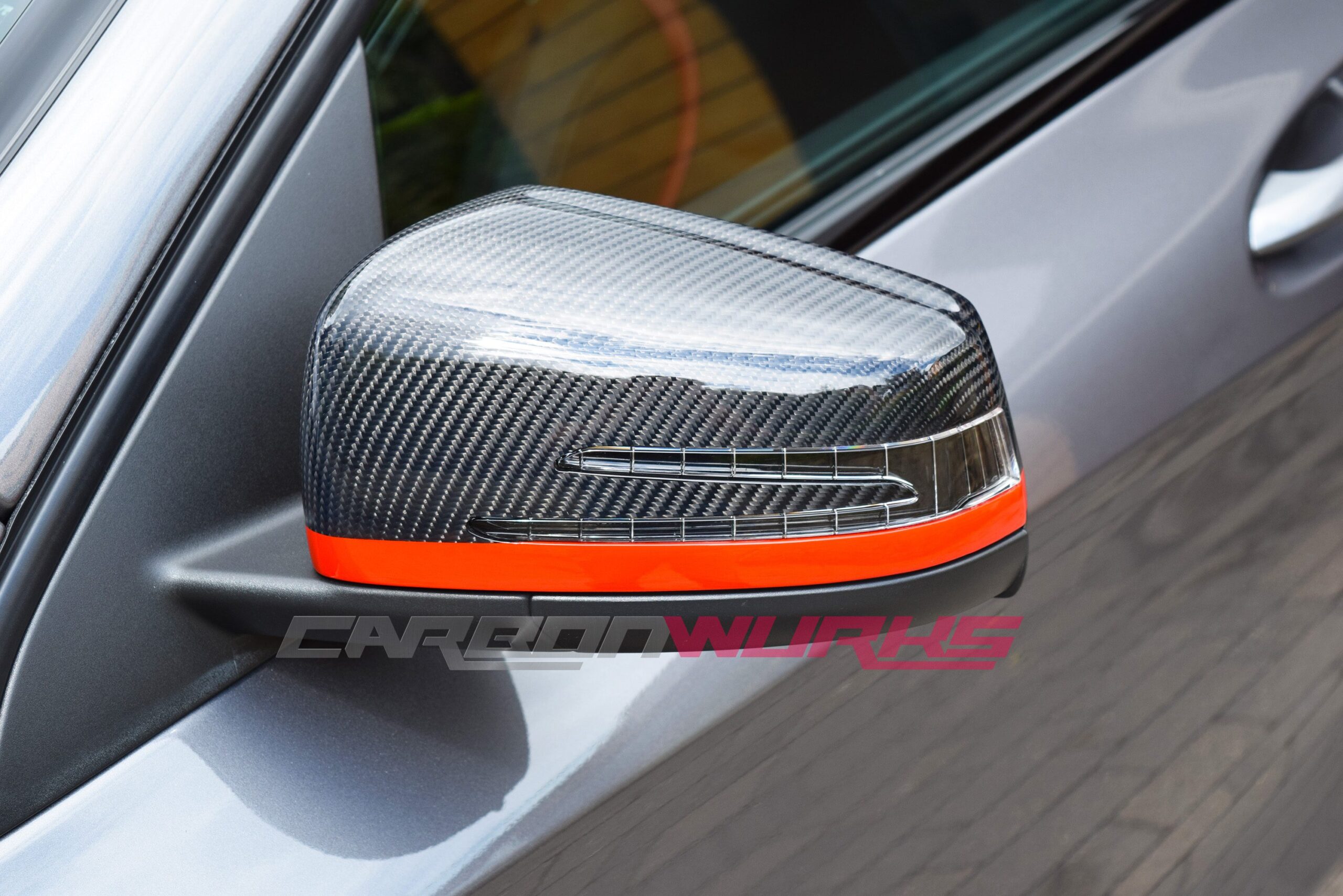 Mercedes Benz Edition 1 Gloss Carbon Fibre Mirrors 1
