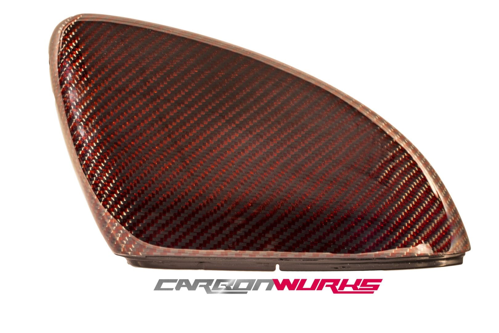 VW Golf MK7 Red Carbon Fibre Mirrors - Exclusive Range 5