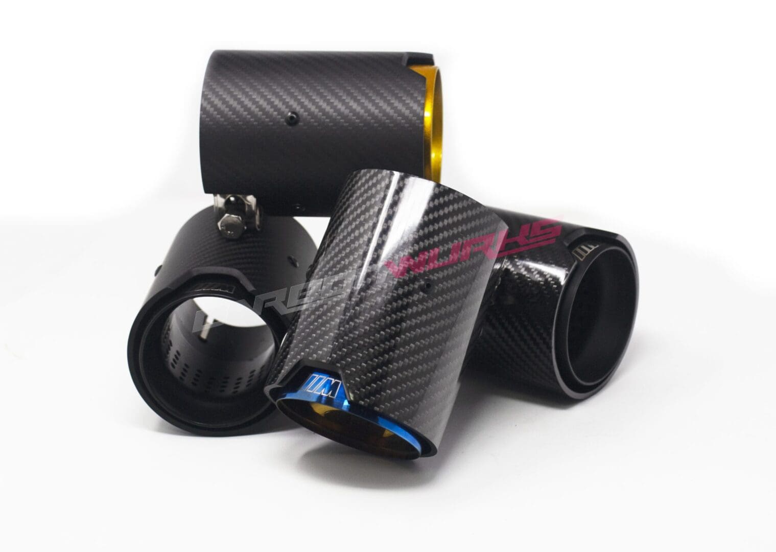 M2:3:4 Carbon Fibre exhaust tips06