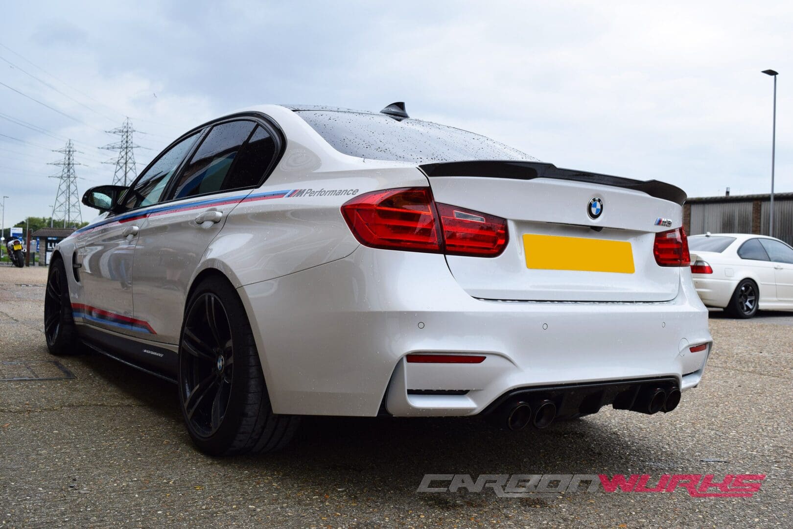 BMW M3 Carbon Fibre Rear Spoiler 12