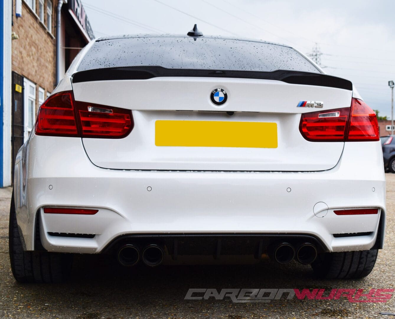BMW M3 Carbon Fibre Rear Spoiler 6