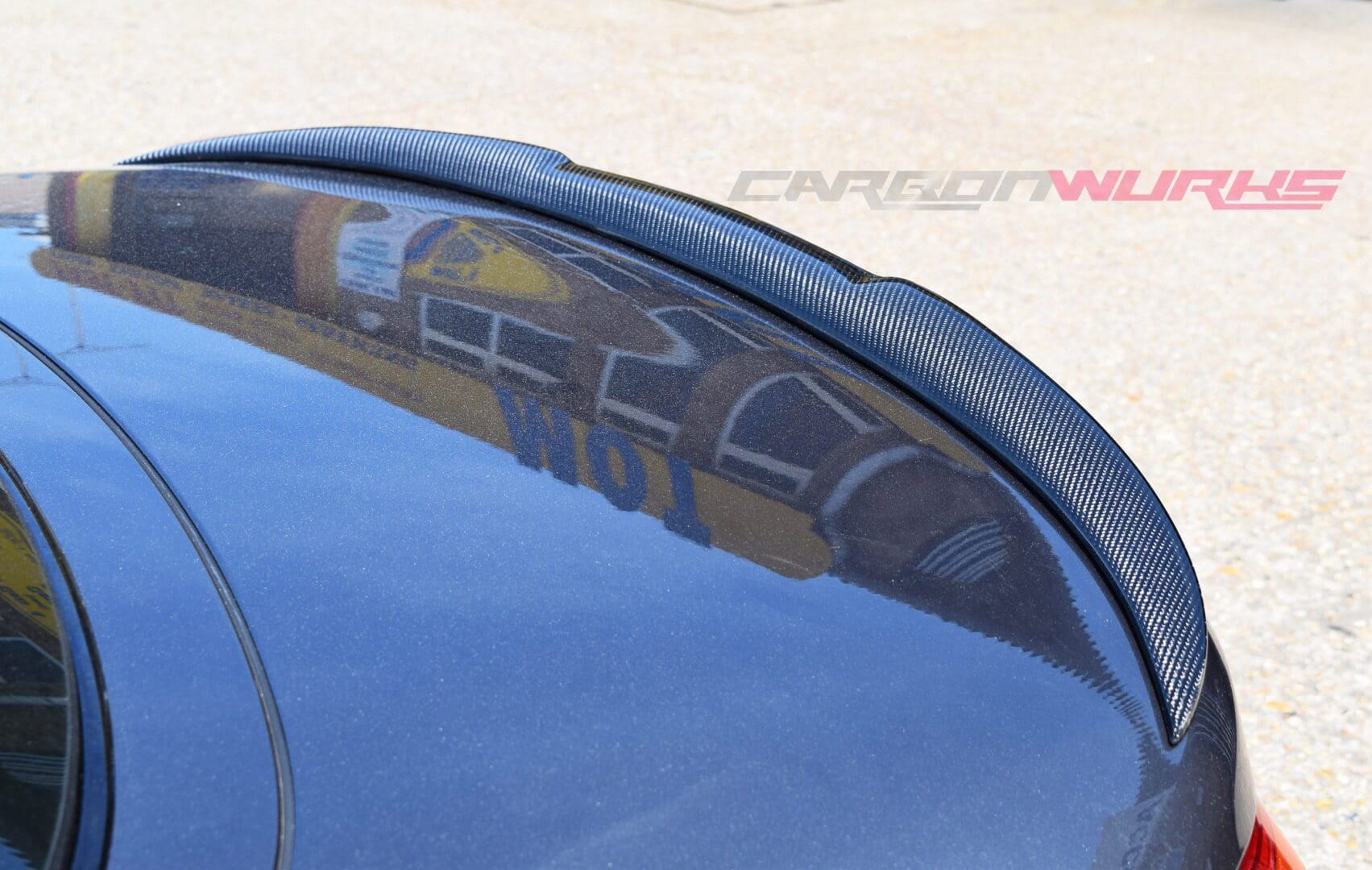BMW M4 4 Series Convertible Carbon Fibre Rear Spoiler 5