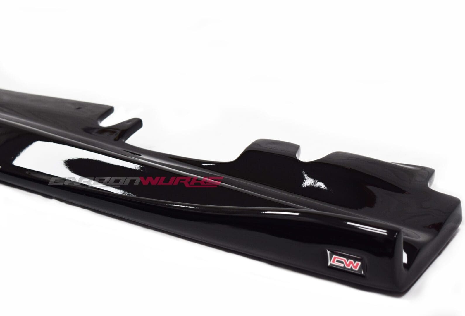 A/CLA Gloss Black Side Skirt Extensions 8