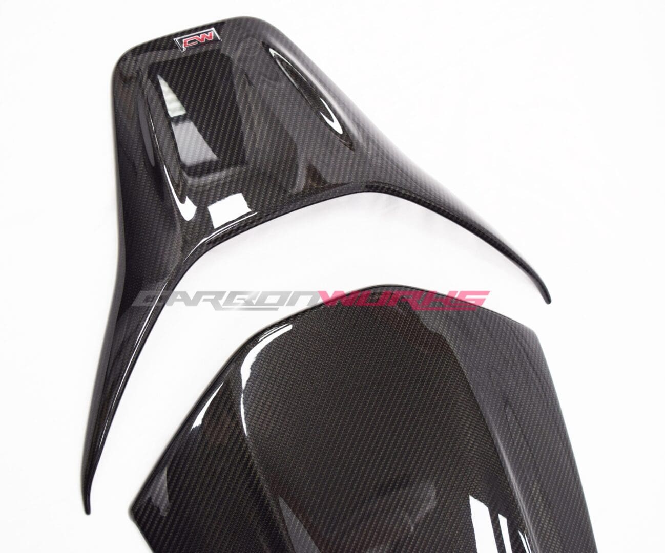 Mercedes Carbon Fibre Seat Back Covers 9