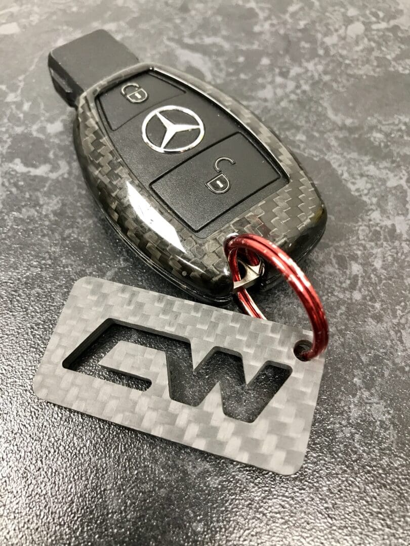 Carbonwurks Carbon Fibre Keyring 3