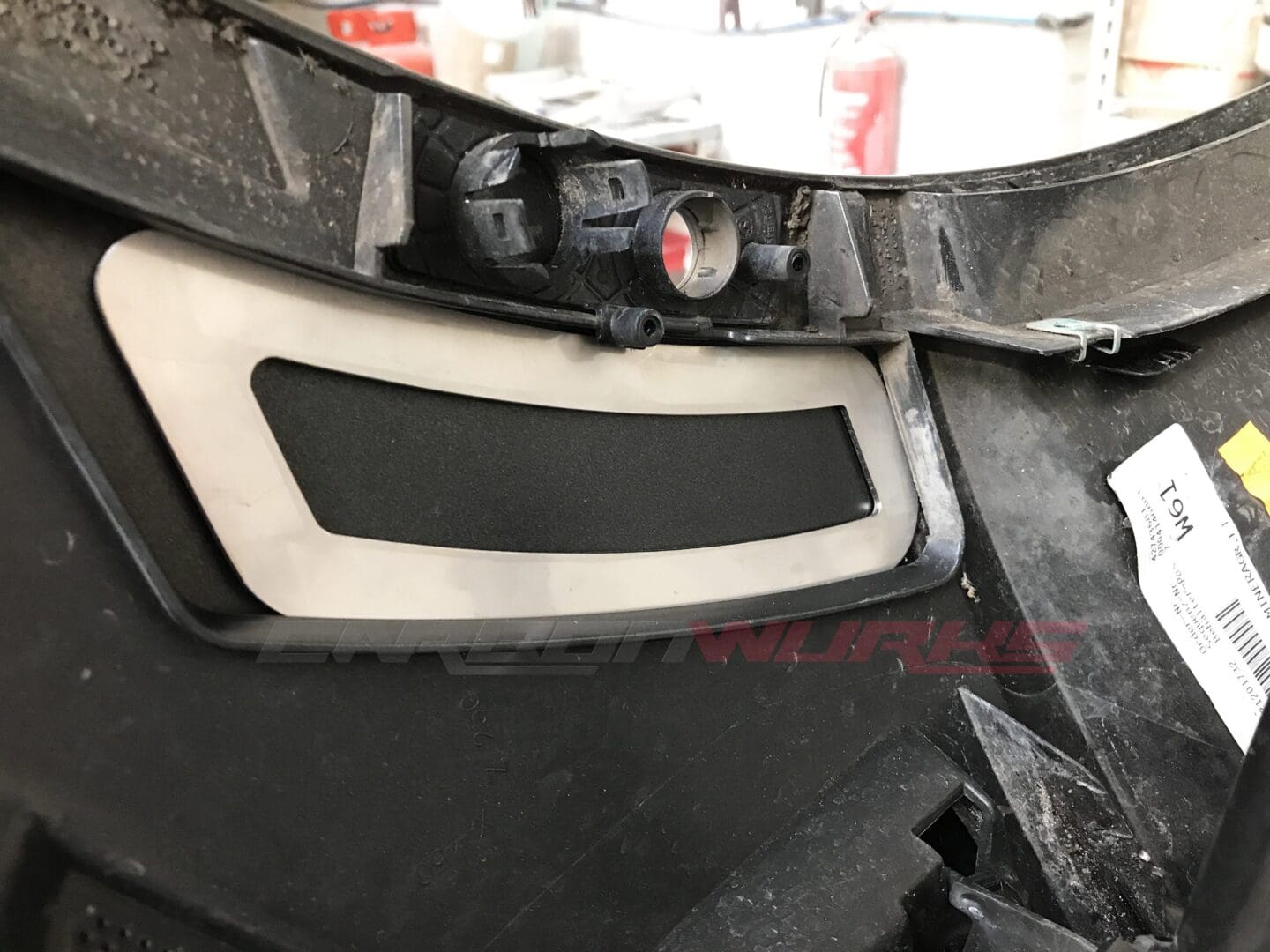 M3/4 US Spec Front Bumper Reflectors Retrofit Kit 7