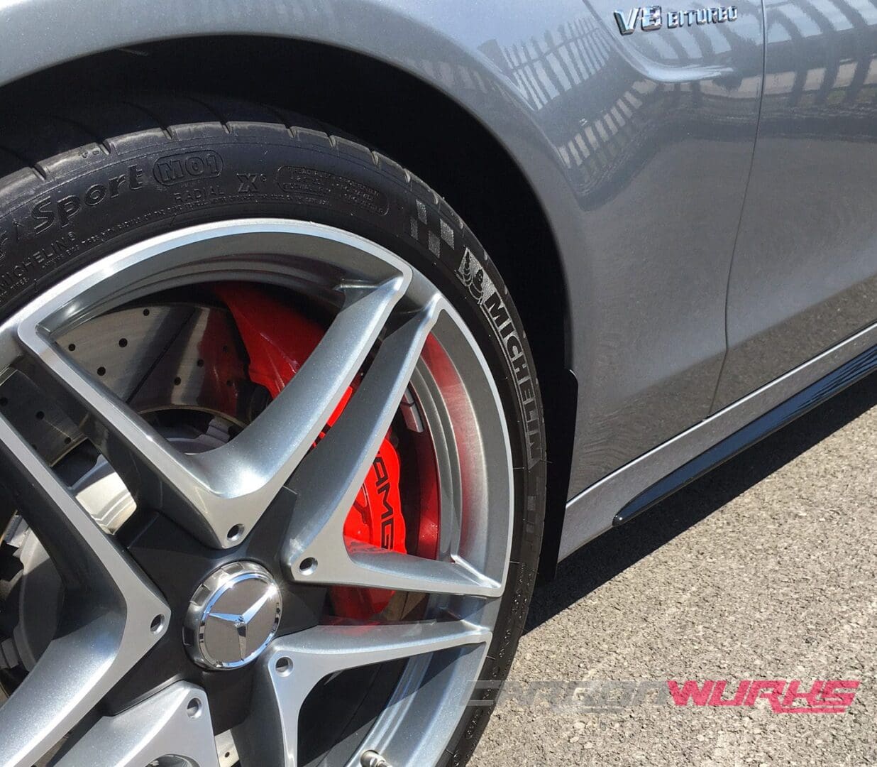Mercedes Benz C Class Arch Guards 8