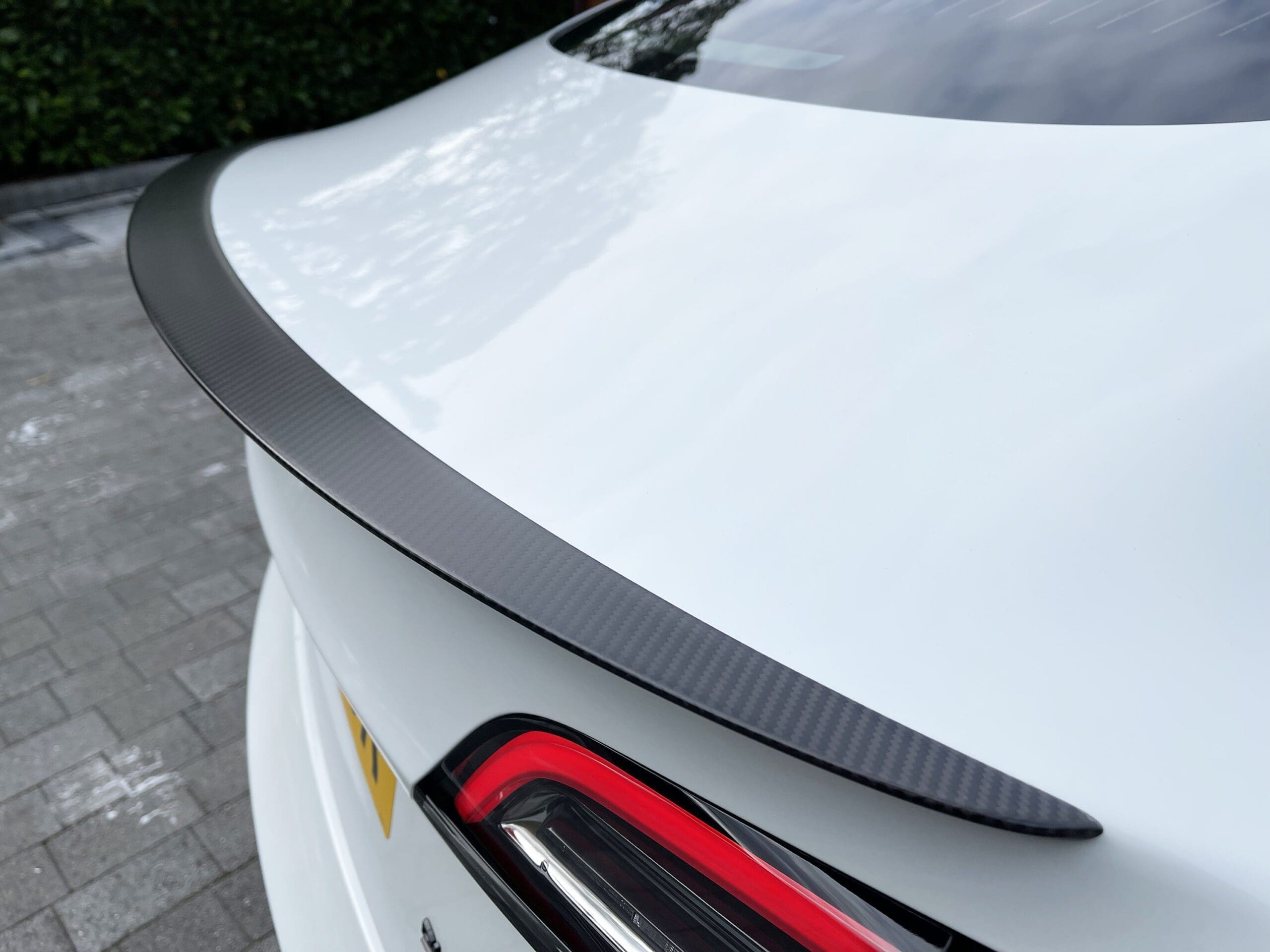 Tesla Model 3 Carbon Fibre Performance Style Boot Spoiler