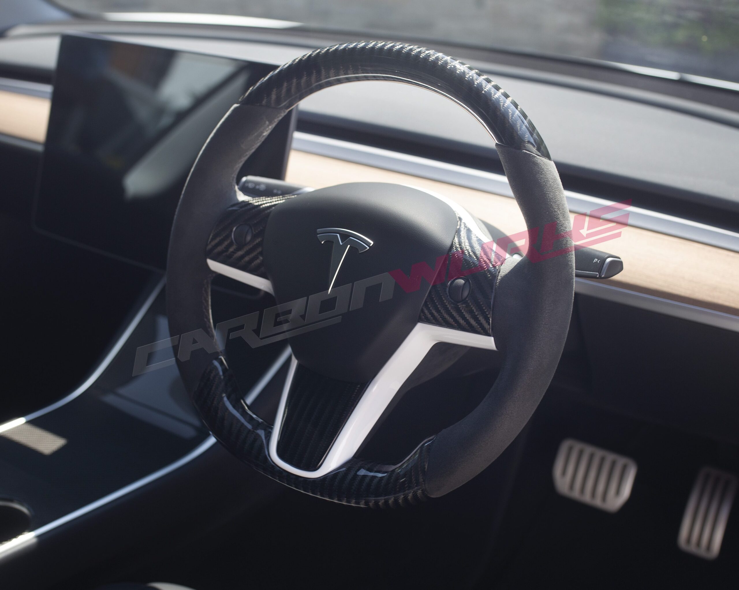 Tesla Steering Wheel 08 WM