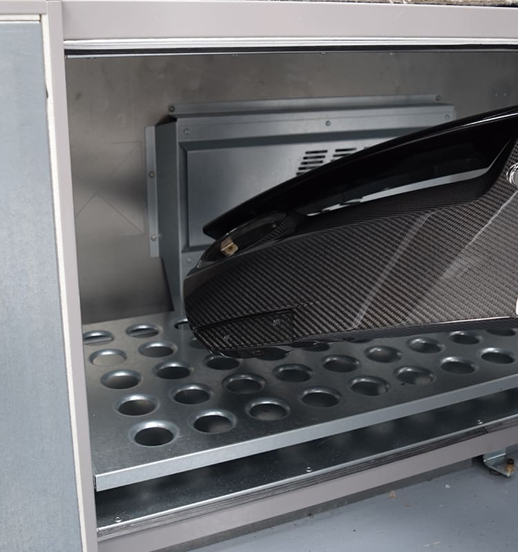 Baking The Carbon Fibre Part After Repair