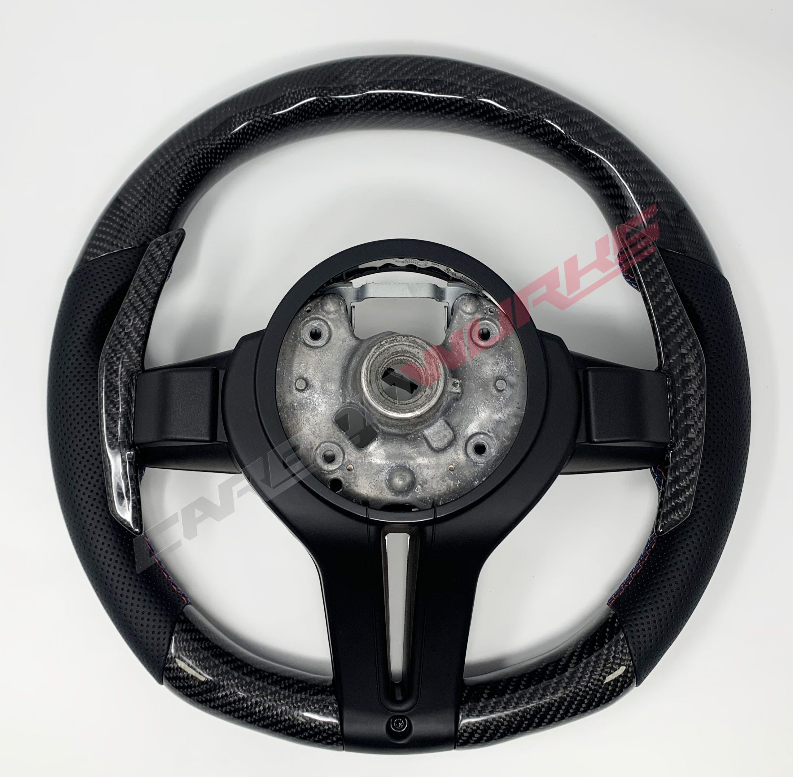 WMBMW Carbon Steering Wheel 2x2 Twill04