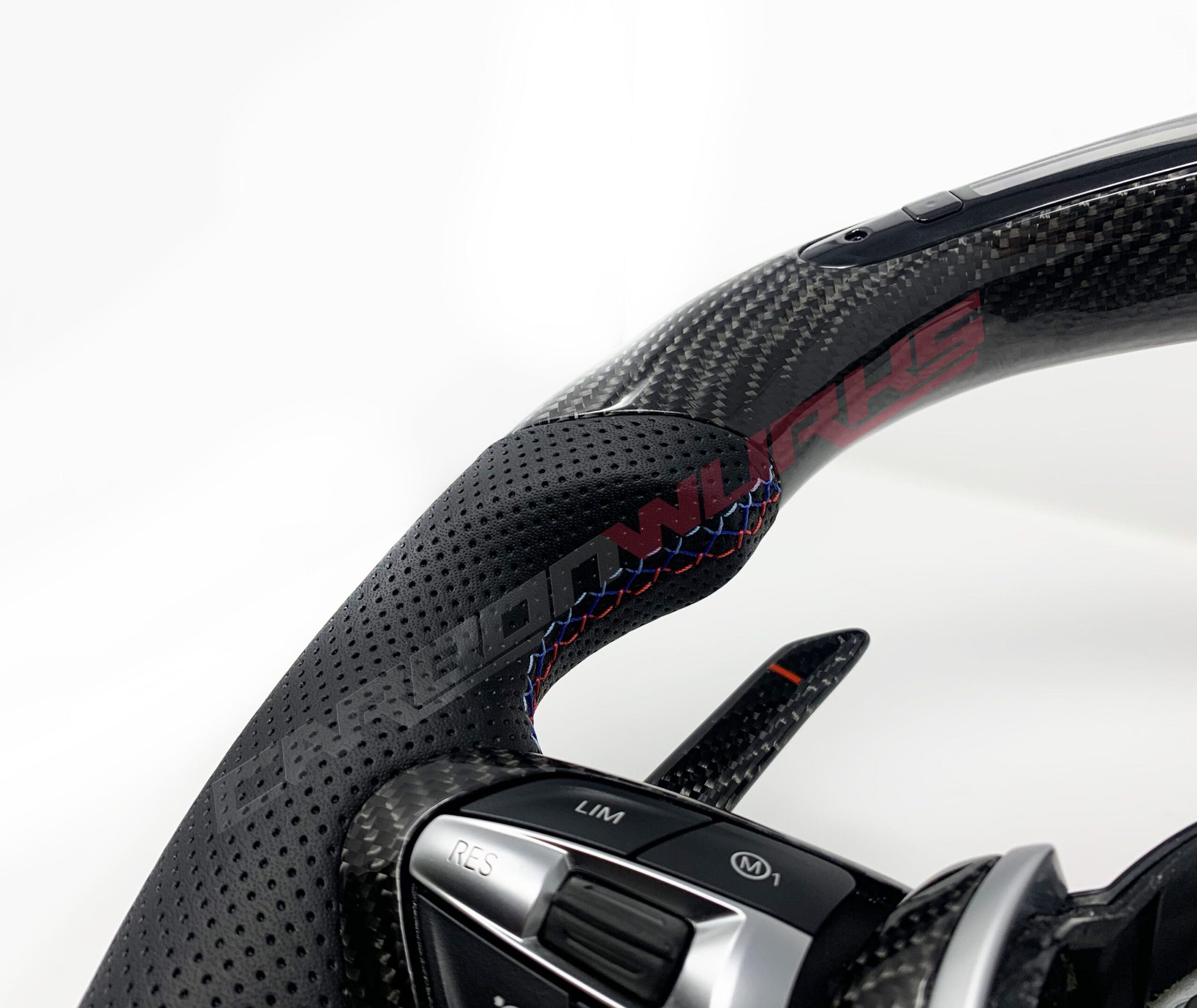 WMBMW Carbon Steering Wheel 2x2 Twill07