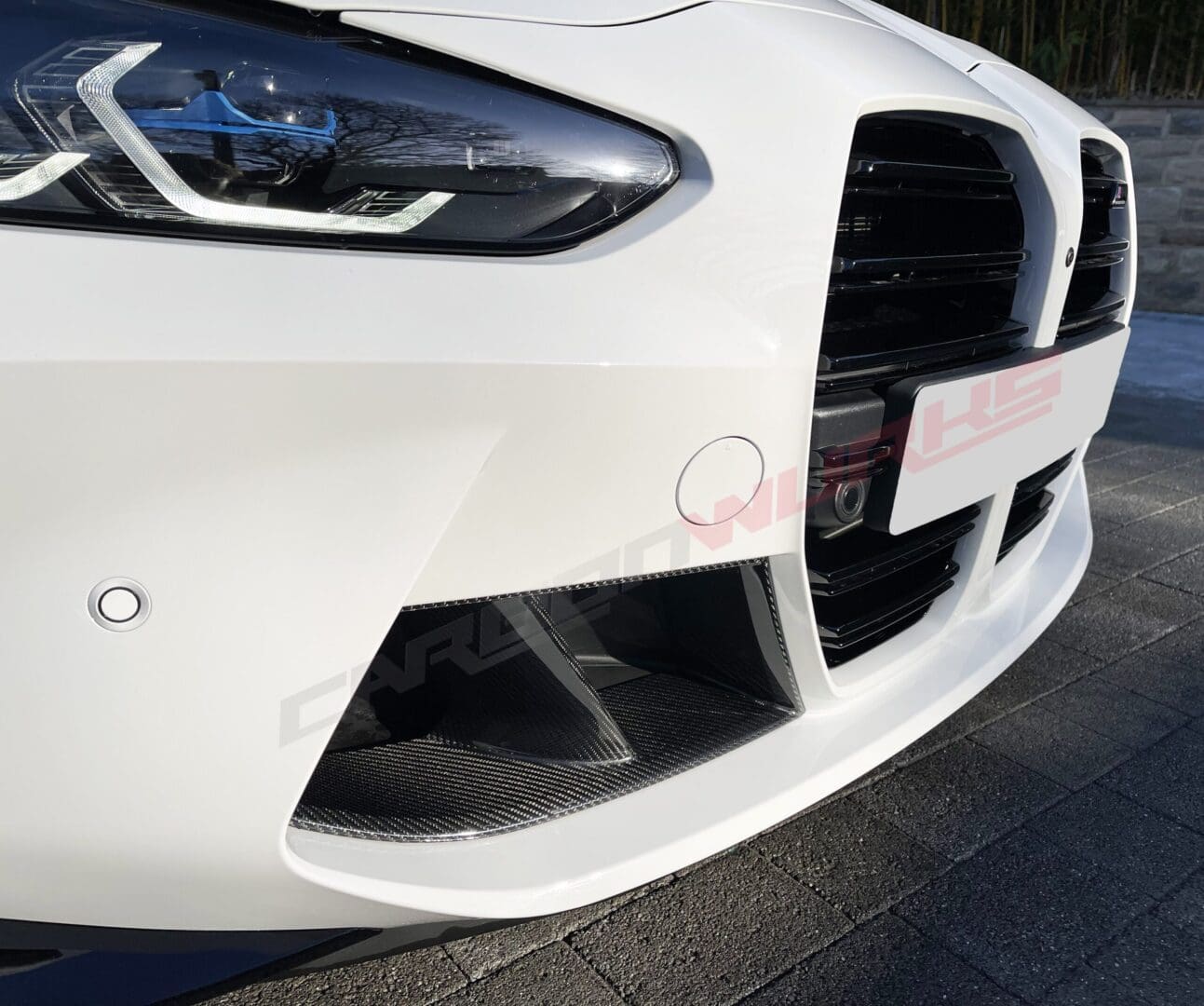 WM BMW G8X Carbon Front Vent Ducts02