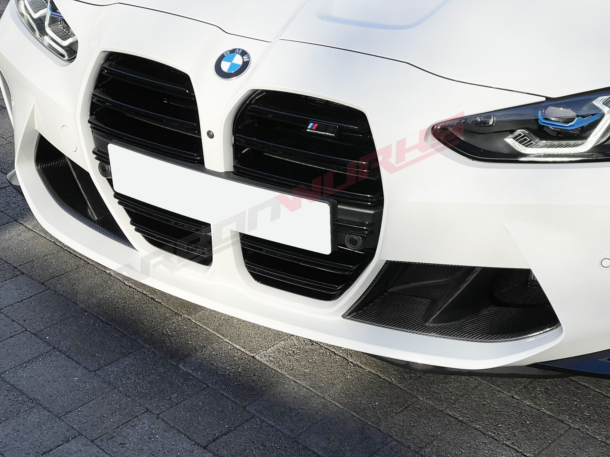 WM BMW G8X Carbon Front Vent Ducts06