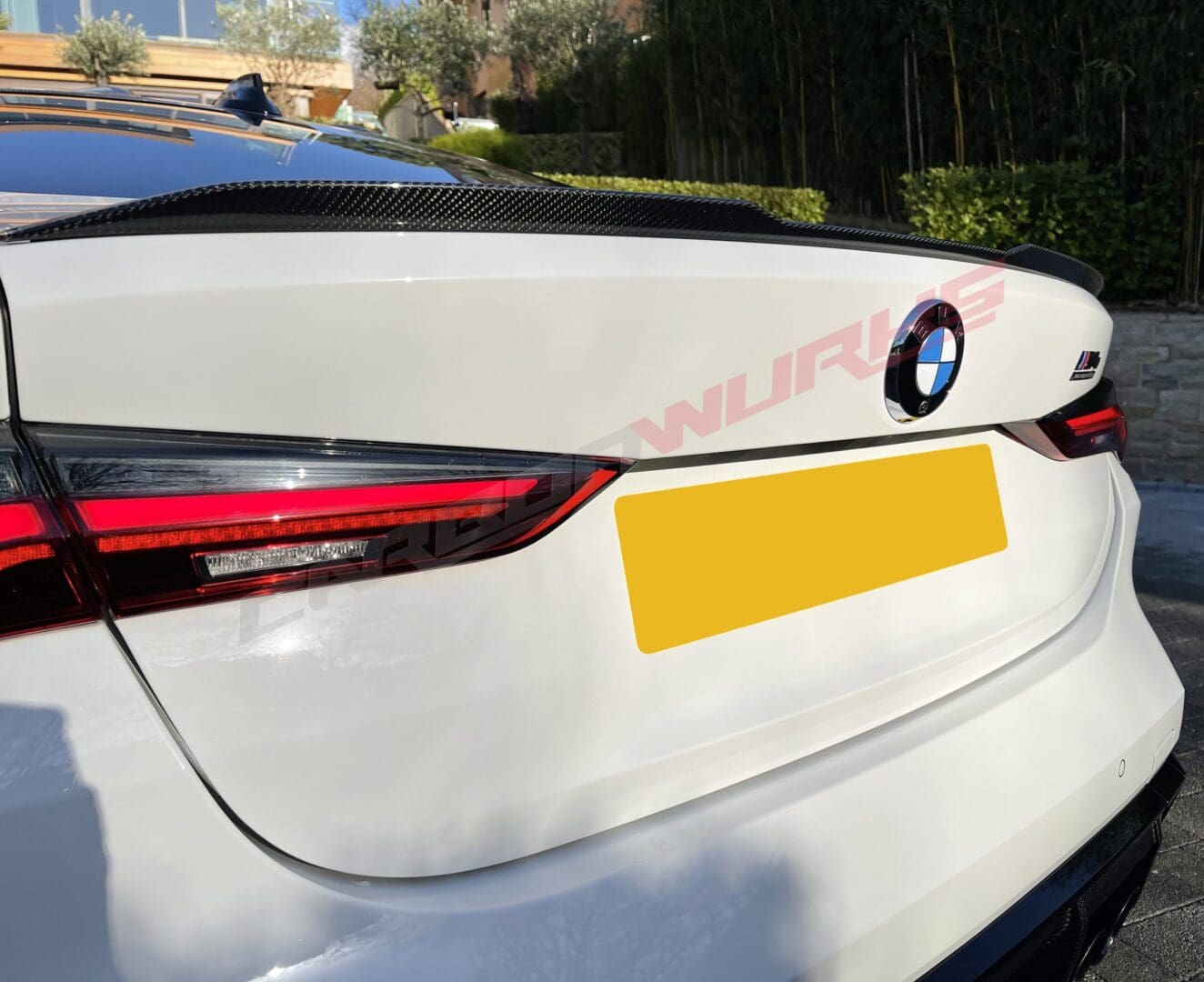 WM BMW M4 G82 Carbon Boot Spoiler01