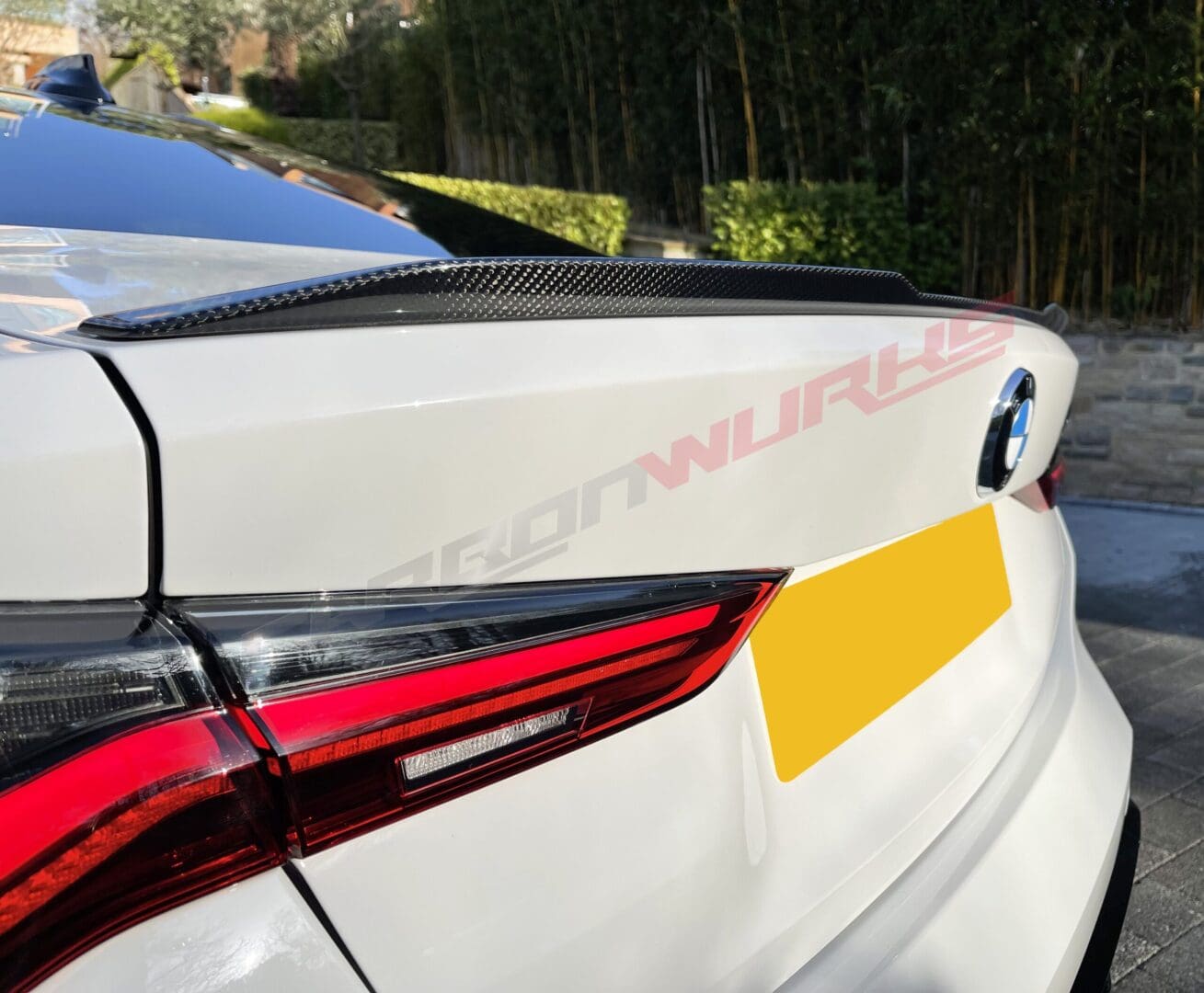 WM BMW M4 G82 Carbon Boot Spoiler02
