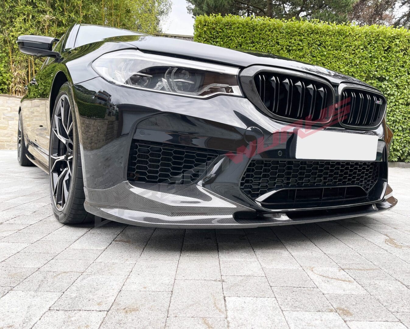 WM BMW M5 F90 Carbon Front Spoiler02